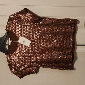 🔥NTW Splendid Oxford sequin tee